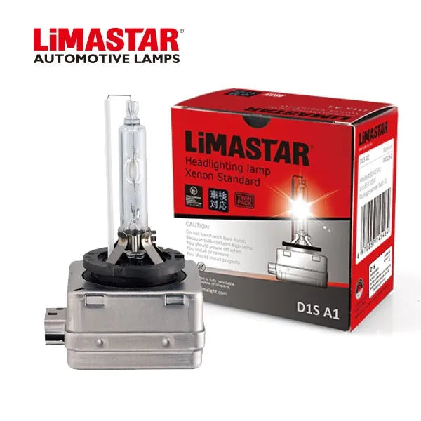 Ampoule xénon HID Limastar D4S 35 W 6000 K – Ampoule de remplacement pour phare d'origine
