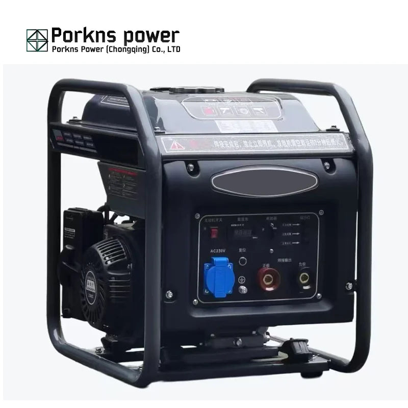 Porkns Dual Fuel Generator 3,2–5 kW – Benzin- und Gasgenerator für Zuhause und Camping