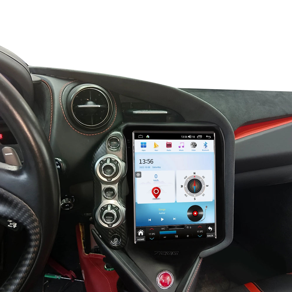 9,7-Zoll-Android-CarPlay-Navigations-Autoradio für McLaren 720S (2017–2021)