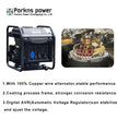 Porkns Dual Fuel Generator 3,2–5 kW – Benzin- und Gasgenerator für Zuhause und Camping