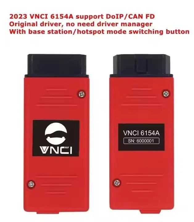 VNCI 6154A ODIS11 Diagnosegerät – CAN FD & DoIP – Für VW / Audi / Skoda (1995–2023)
