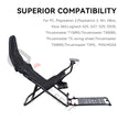 Faltbarer Racing Simulator Cockpit – Gaming Stuhl mit Lenkradständer für PS5, PS4 & PC