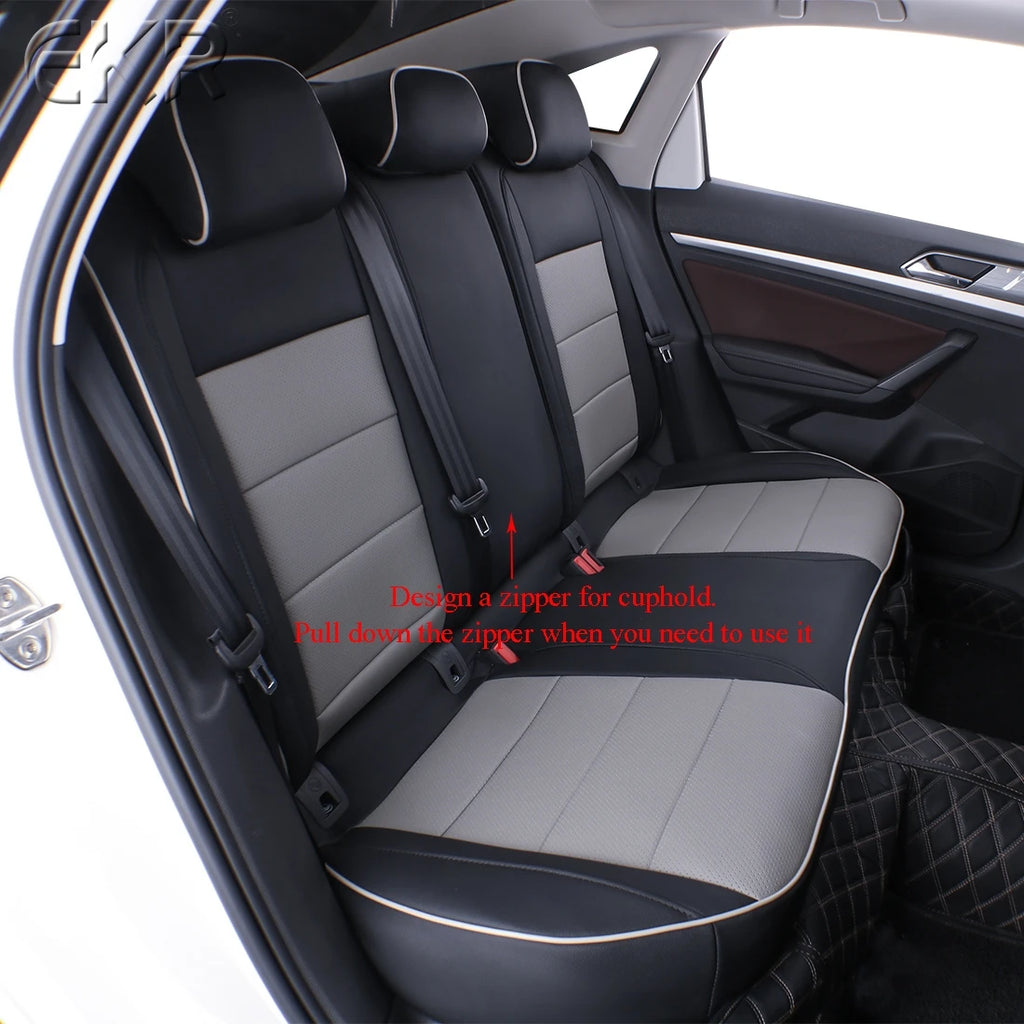 EKR Lederen Stoelhoezen Set op Maat voor Peugeot 508 (2010–2022)