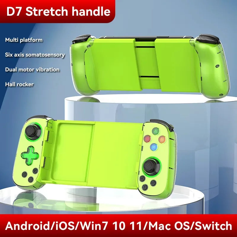 D7 Mobile Game Controller – Bluetooth Gamepad voor Android, iOS & Switch