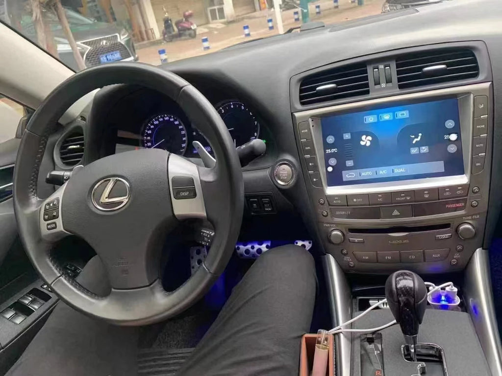 Gerllish 9” Android Multimedia Radio voor Lexus IS (2006–2012) – GPS – CarPlay (Optioneel)