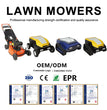🌿 Professioneller ferngesteuerter Raupenrasenmäher 21 Zoll – Heavy Duty All Terrain Crawler 🚜