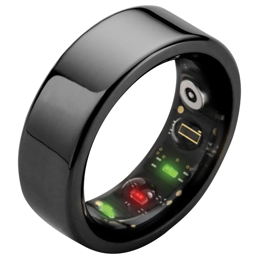 Amovan Nova Smart Ring – Titan – IP68 – Gesundheits- und Fitness-Tracker