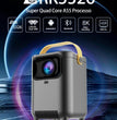 H1 Mini Smart Projektor – Tragbarer Android 11 HD-Projektor für Heimkino und Outdoor
