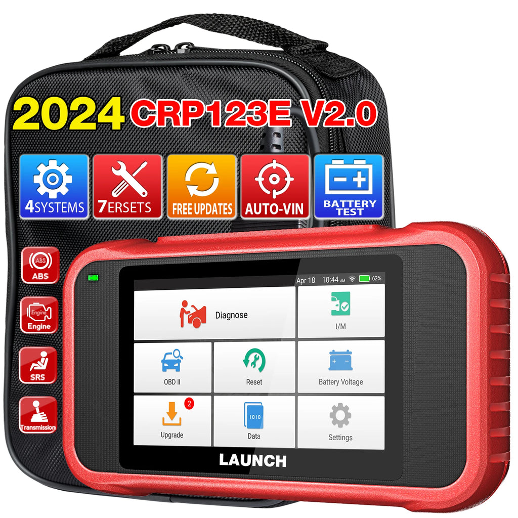 Lancement de l'outil de diagnostic OBD2 CRP123E V2.0 – Lecteur de codes multifonction (86 marques de voitures)