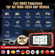 Lancement de l'outil de diagnostic OBD2 CRP123E V2.0 – Lecteur de codes multifonction (86 marques de voitures)