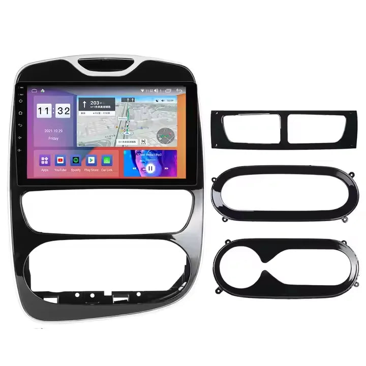 Autoradio Android 10 pouces avec CarPlay et GPS pour Renault Clio 4 (2016–2019)