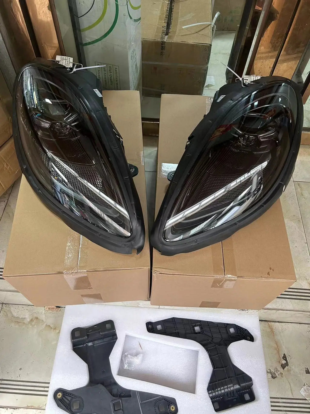Mise à niveau des phares matriciels LED Porsche Macan 95B (2014-2020) – Style 2023 Plug & Play