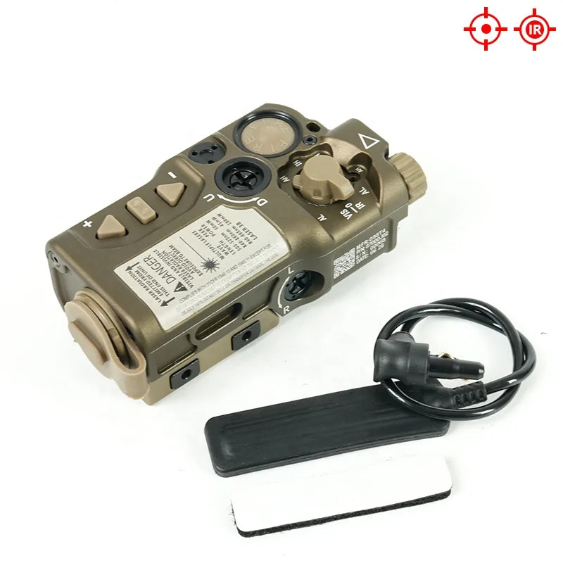 Raid-X Tactische Red & IR Laser Sight – 20mm Rail – Aluminium – Model FL03050