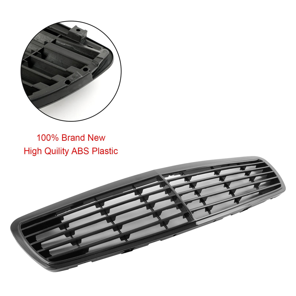 🚘 Glanzend Schwarzer Frontgrill für Mercedes-Benz E-Klasse W211 E320 / E350 / E55 AMG (2002-2006)