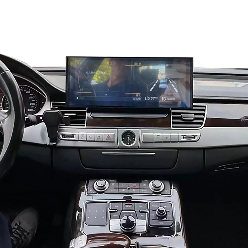 Système GPS Android Daolutong 10,25 pouces pour Audi A8L – Système multimédia Android 10,25 pouces avec OBD2 et DSP