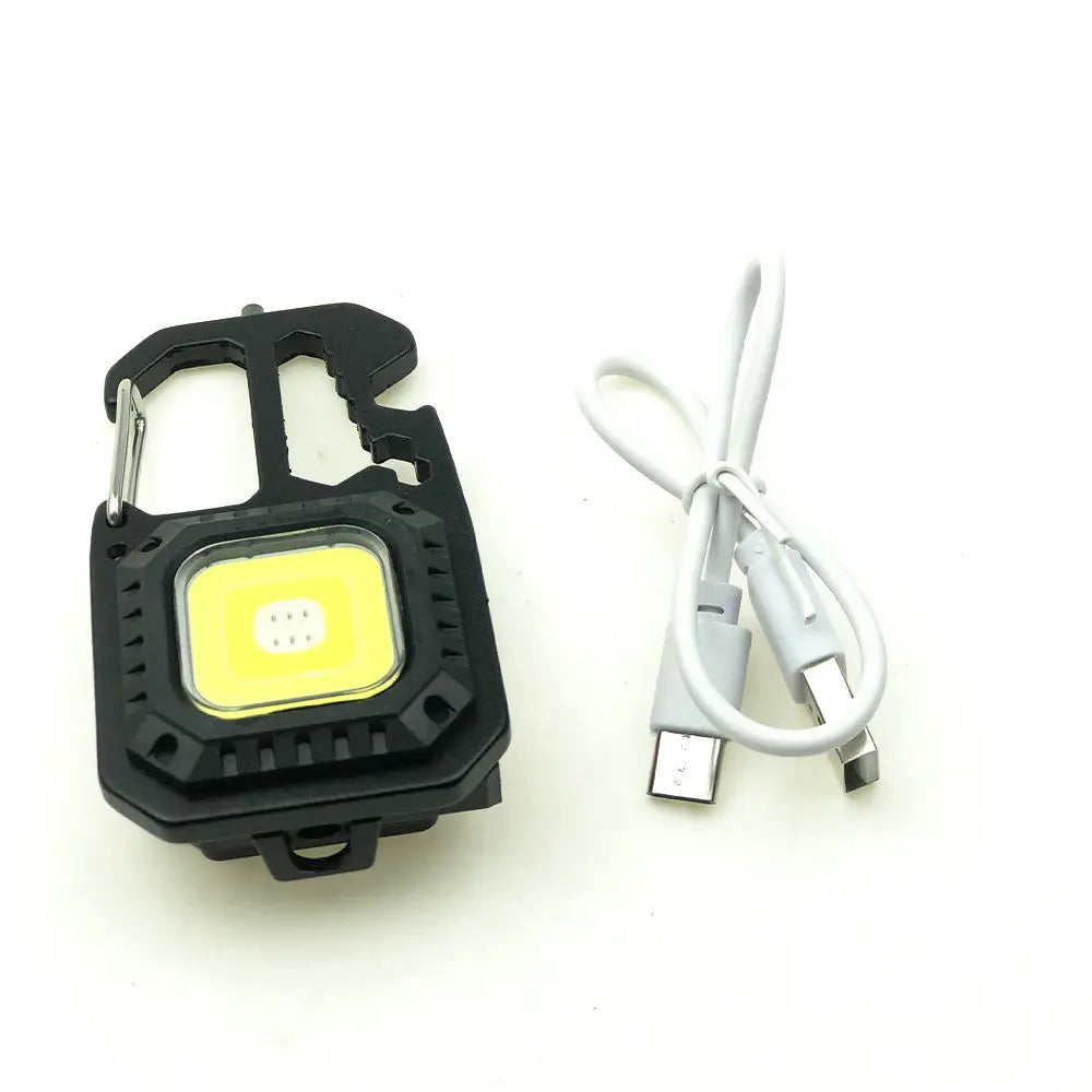 Solarbetriebene, wiederaufladbare Camping-Taschenlampe mit Powerbank – IP65 wasserdicht – LED-Laterne mit USB-Anschluss