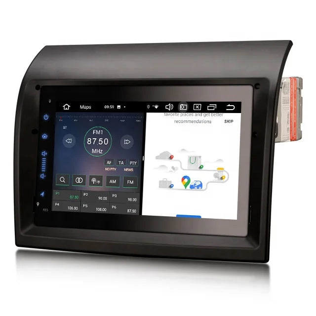 Android Autoradio Navigatie voor Fiat Ducato, Peugeot Boxer en Citroën Jumper