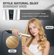 Lisseur et Sèche-cheveux 2-en-1 – Styler Cheveux Wet to Dry avec Technologie Plasma et Flux d'Air