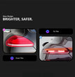 Feux arrière LED continus Porsche Panamera 970 – Mise à niveau du feu à flux (2010–2016)