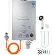 Draagbare Gas Geiser 18L – Directe Warmwater Boiler voor Camping en Buiten Douche