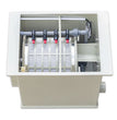 QLozone RAS Mechanischer Trommelfilter 10 m³/h – Mini-Drehtrommelfilter für Koiteiche