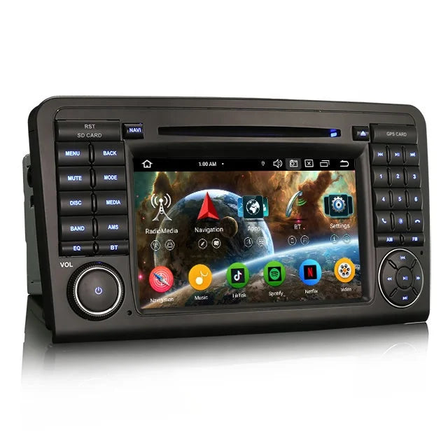 🚘 Erisin ES6583L Autoradio Android 14 pour Mercedes ML W164 – Système Multimédia GPS CarPlay 📱