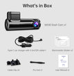 AZDOME M330 MAX 4K Dash Cam – Caméra de tableau de bord 4K pour voiture avec Wi-Fi, commande vocale et mode parking