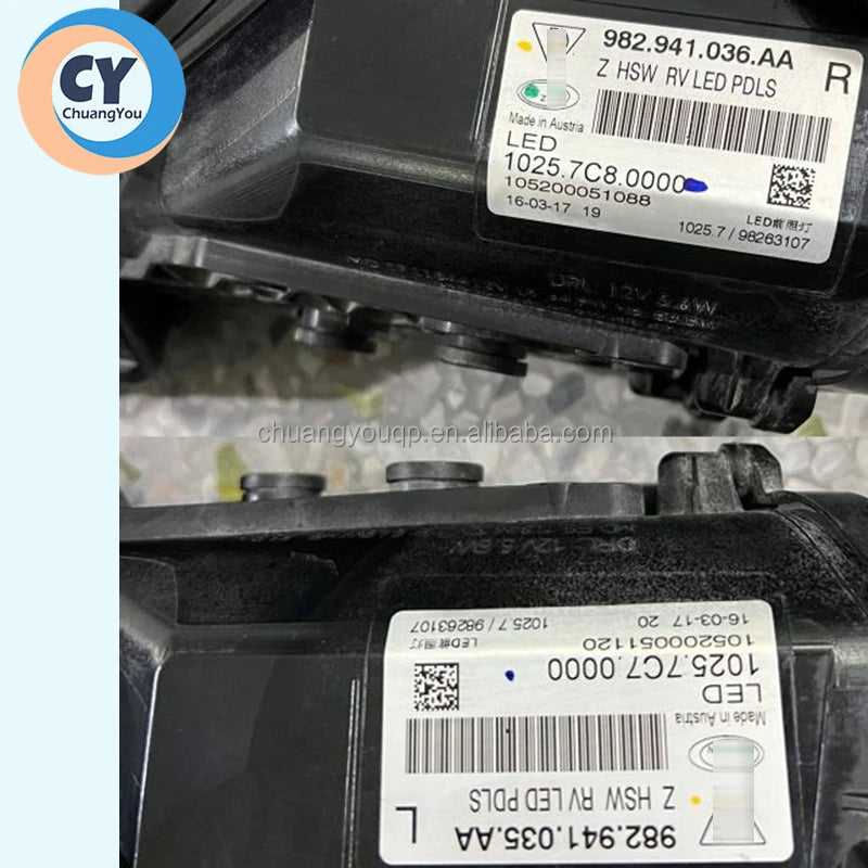 Phares à LED OEM Porsche 718 / 982 – Boxster et Cayman (2016-2023)