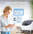 Slimme Zelfreinigende Kattenbak met App – Automatische Litter Box met Geurcontrole