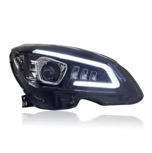 Phares Full LED SJC pour Mercedes-Benz Classe C W204 C200 / C180 / C63 (2007-2011)