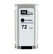 Cartouche d'encre remanufacturée HP72 compatible avec les imprimantes jet d'encre HP DesignJet T1100, T1120, T610, T620, T770, T790, T795, T1200, T1300 et T1708