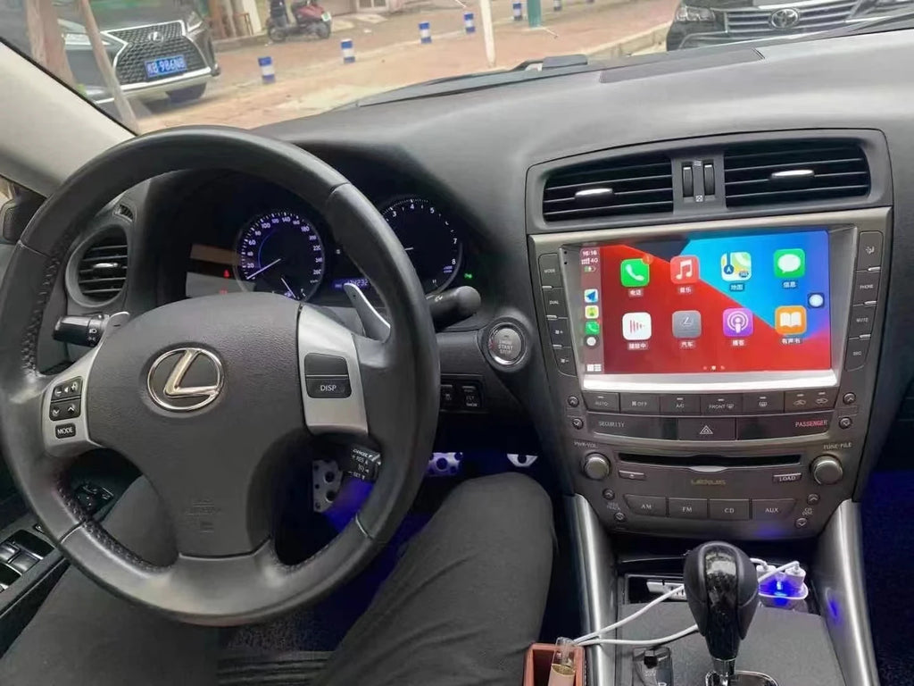 Gerllish 9” Android Multimedia Radio voor Lexus IS (2006–2012) – GPS – CarPlay (Optioneel)