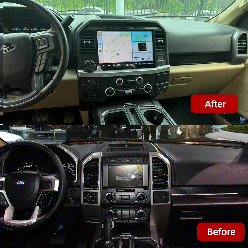 DaoLuTong 13.1” Android Autoradio met CarPlay – Voor Ford F150 / F250 / F350 / F450 / Raptor (2015–2019)