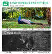 Wildcamera 30MP met Nachtzicht – Jachtcamera met Bewegingssensor en HD Video