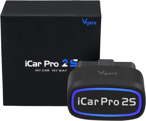 Adaptateur OBD-II Bluetooth Vgate iCar Pro 2S – Scanner OBD2 rapide et avancé (Bluetooth 5.2)