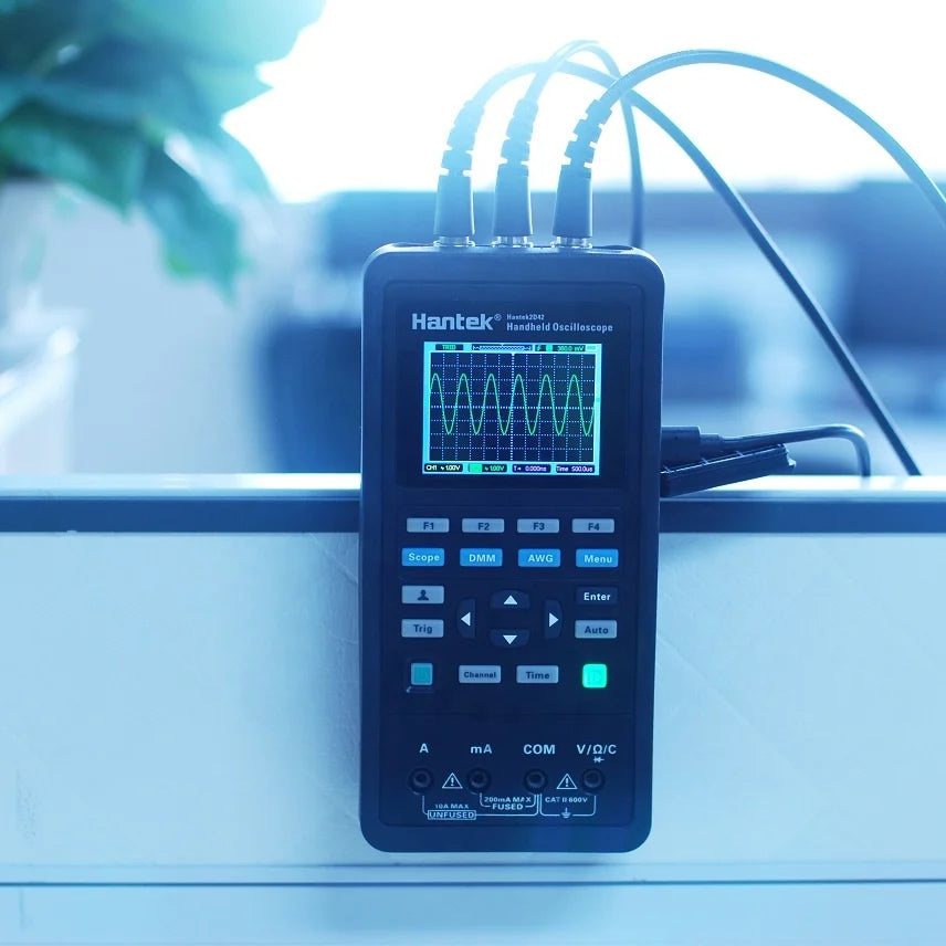 Hand-Digitaloszilloskop und Multimeter 70 MHz – 2-Kanal-Messgerät