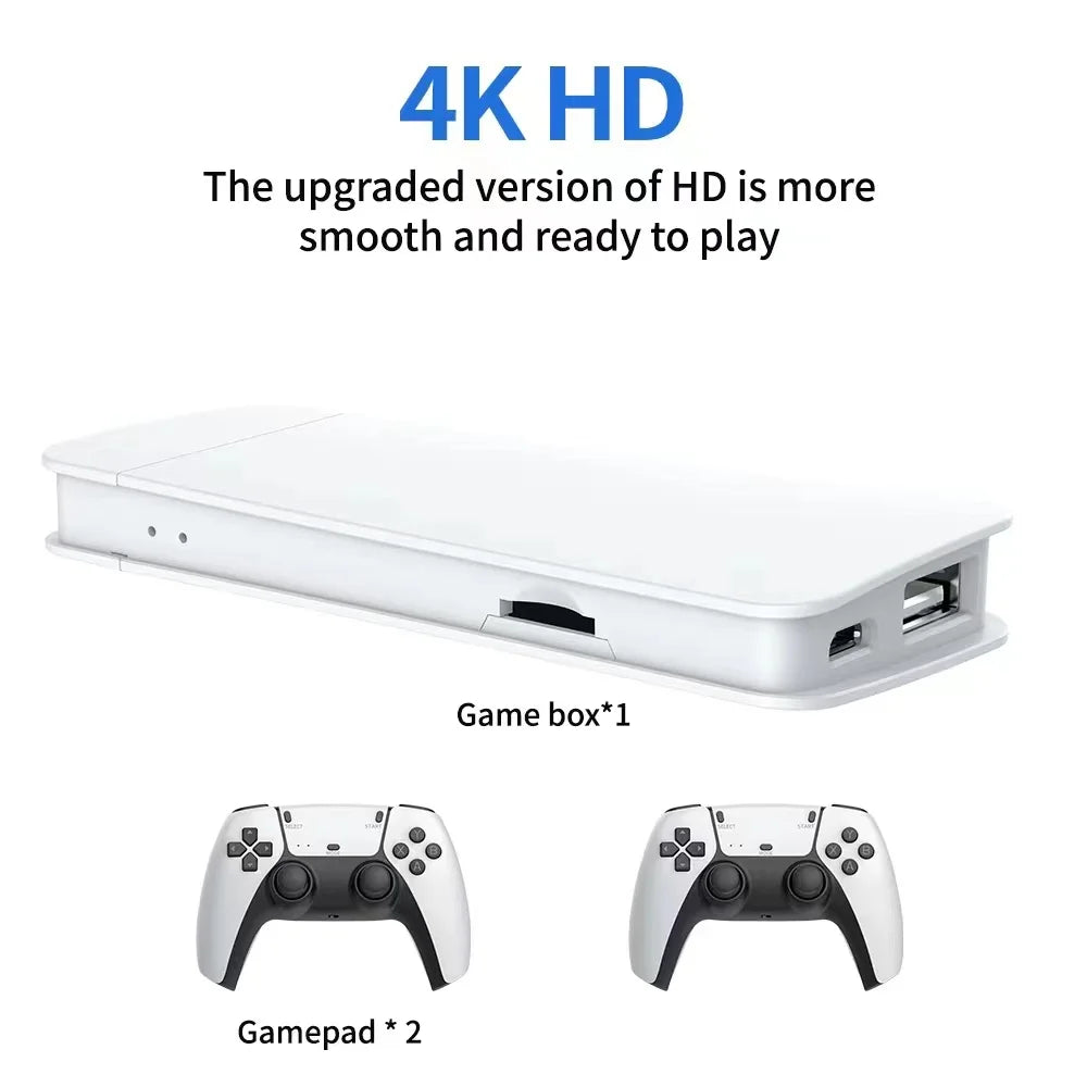 LIbreduty M15 4K Game Stick – 20.000+ Games met 2 Draadloze Controllers