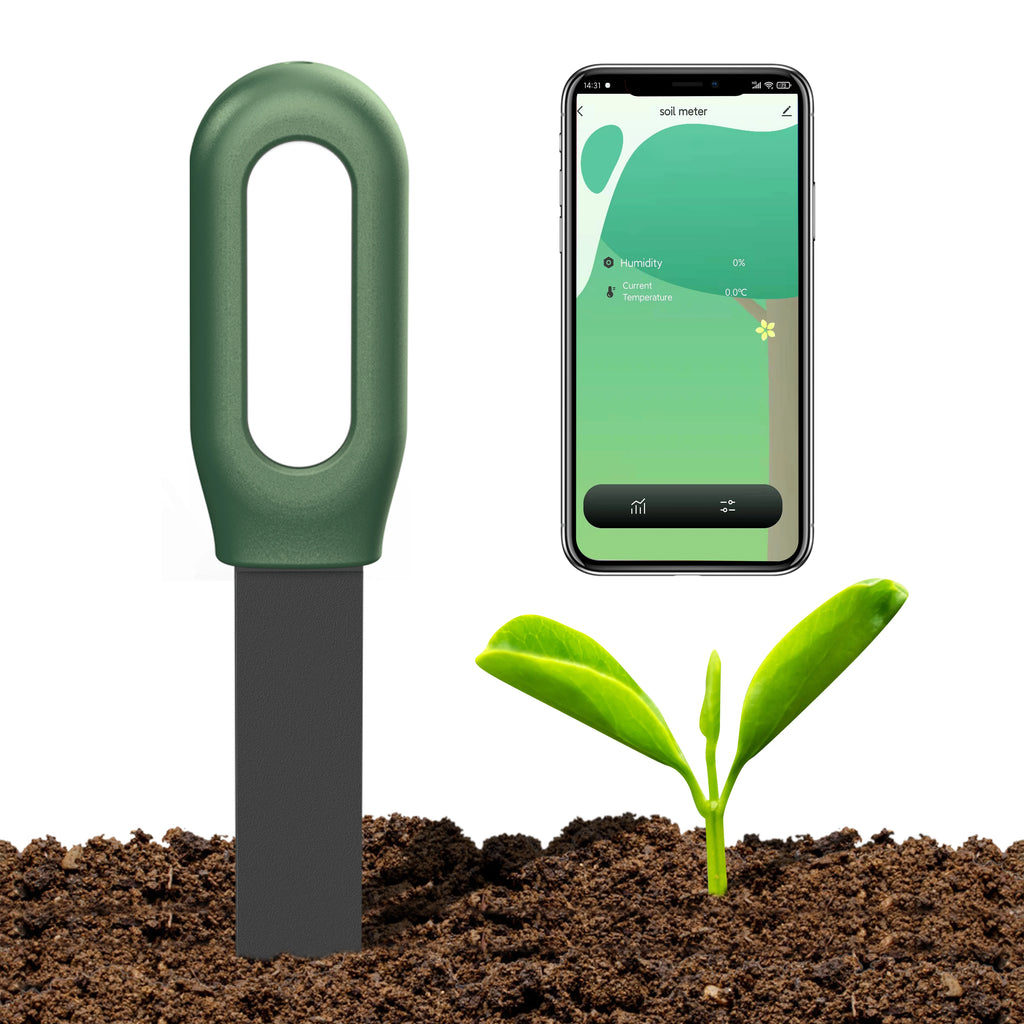 Haozee Tuya Smart Soil Moisture Sensor – Slimme Bodemvocht & Temperatuursensor (Bluetooth)