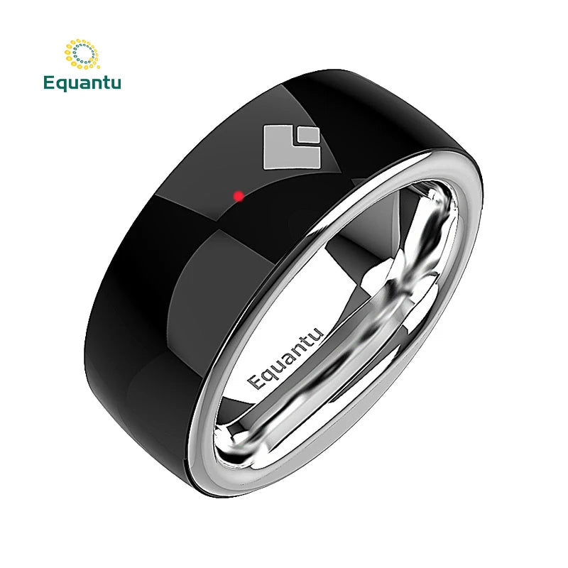 Bague Tasbeeh connectée Equantu QB708 – Comptage numérique des dhikr via application – Étanche