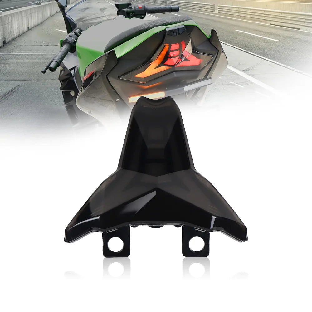 🏍️ Geïntegreerd LED Achterlicht met Richtingaanwijzers voor Kawasaki Ninja 400 (2018-2023) 🔥