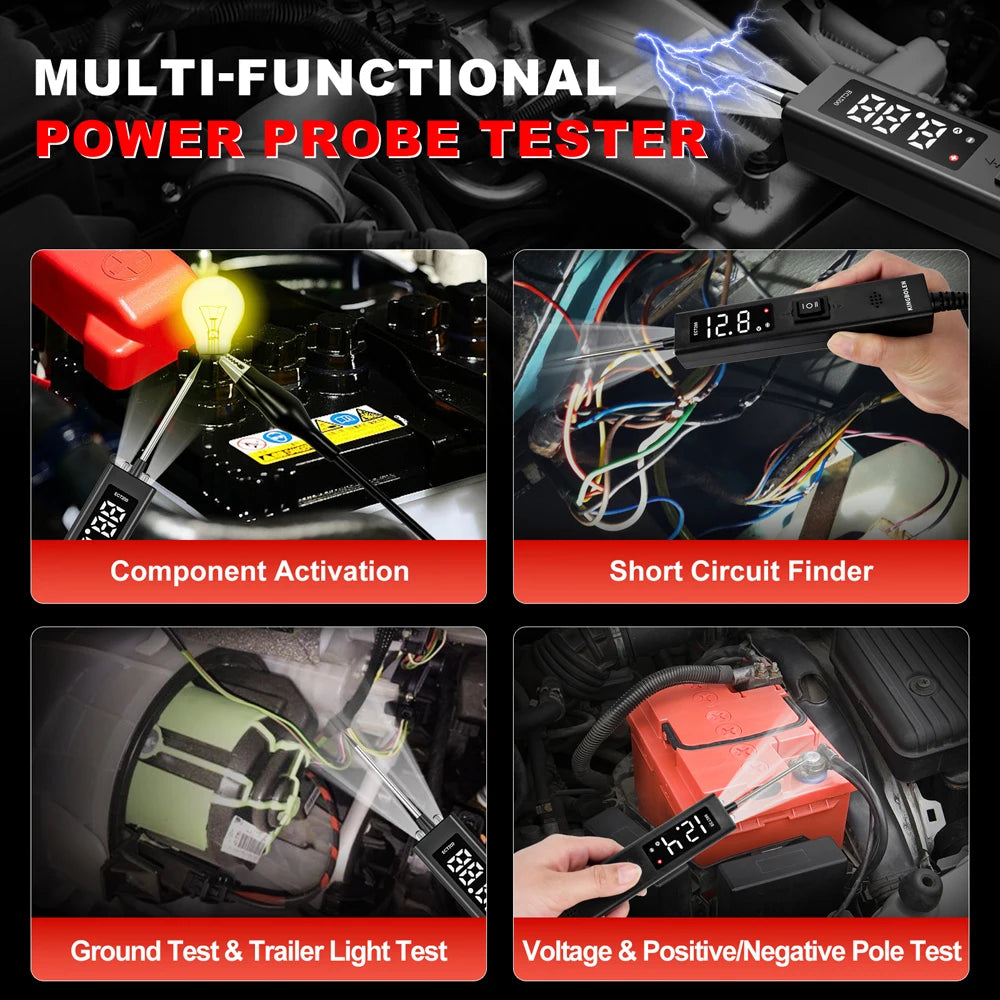 Launch ECT200 Circuit Tester 12-24V – Professionele Auto Elektrische Tester