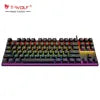 Clavier de jeu mécanique T-WOLF T18 – Clavier de jeu RGB TKL (filaire USB)
