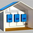 Onduleur solaire TINGEN SUN1000W 1 kW raccordé au réseau avec limiteur – Rendement de 99 % – CC/CA