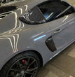 Porsche 718 Boxster & Cayman Carbon Fiber Seitenfensterverkleidung – GT4 RS Style (2016+)