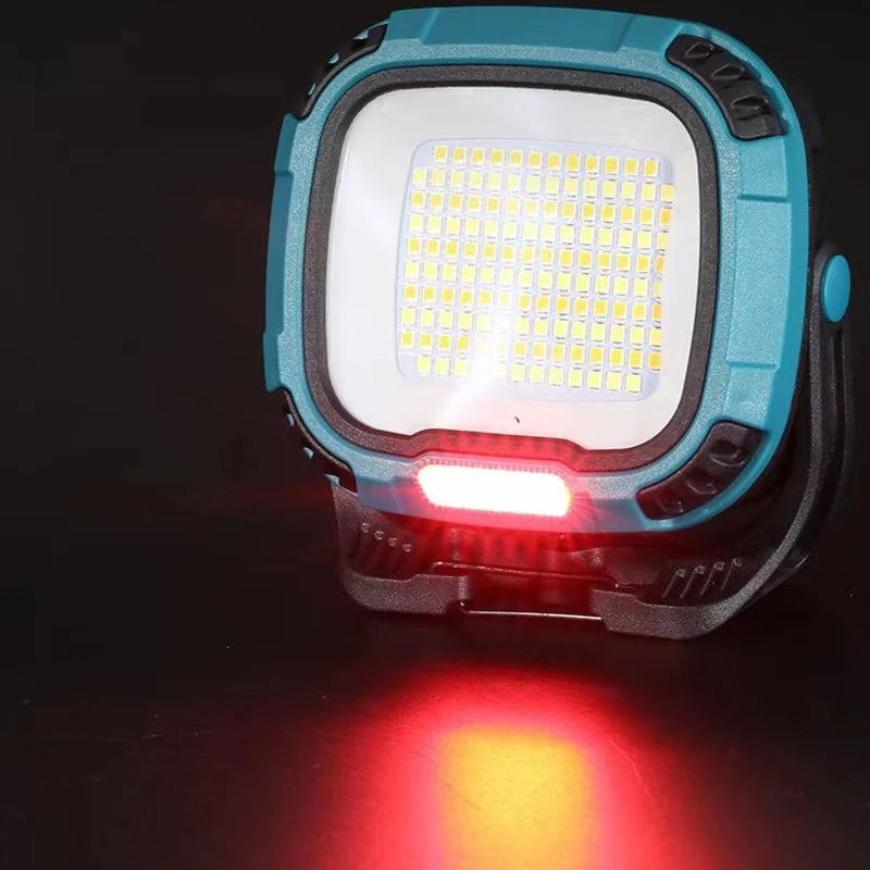 30W COB LED Oplaadbare Zaklamp 4000mAh – USB – Super Helder – Powerbank Functie