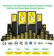Shared Mobile Power Bank Charging Station met 10” LCD – Powerbank Verhuur Systeem