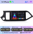 Autoradio Junsun CarPlay et Android Auto – Kia Picanto 2011–2014 – Navigation multimédia Android 12