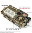 Raid-X Tactische Red & IR Laser Sight – 20mm Rail – Aluminium – Model FL03050