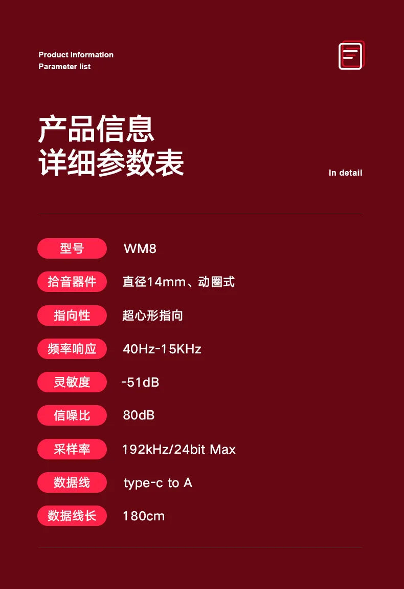 RGB Dynamische USB Microfoon – Cardioïde – Met LED Verlichting – Voor Streaming & Opnames