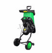 XJS 2400W Elektrischer Gartenhäcksler – 50L Grasfangkorb – 39mm Schnittkapazität